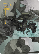 Vraska Joins Up Art Card Gold Stamped Signature (34) [ASOTJ]