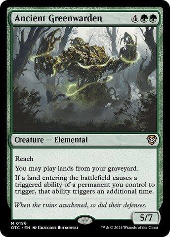 Ancient Greenwarden (186) [OTC]