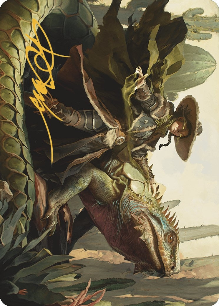 Outcaster Trailblazer Art Card Gold Stamped Signature (14) [ASOTJ]