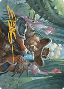 Doc Aurlock Grizzled Genius Art Card Gold Stamped Signature (21) [ASOTJ]