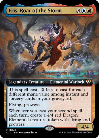 Eris, Roar of the Storm (Extended Art) [Outlaws of Thunder Junction Commander]