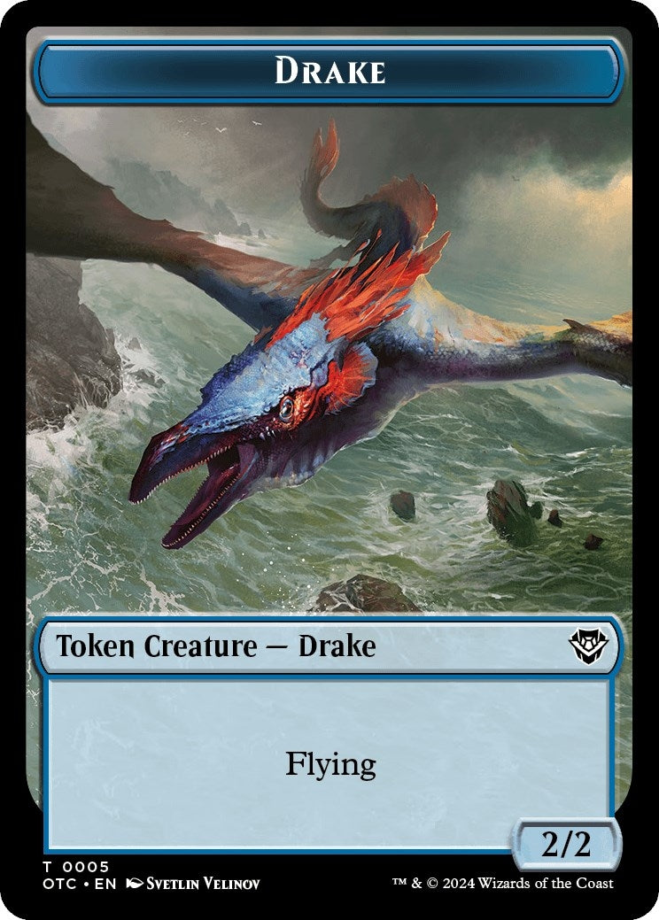 Drake Soldier 0026 Double Sided Token (5 // 26) [OTC]