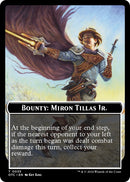 Bounty Miron Tillas Jr Bounty Rules Double Sided Token (35) [OTC]