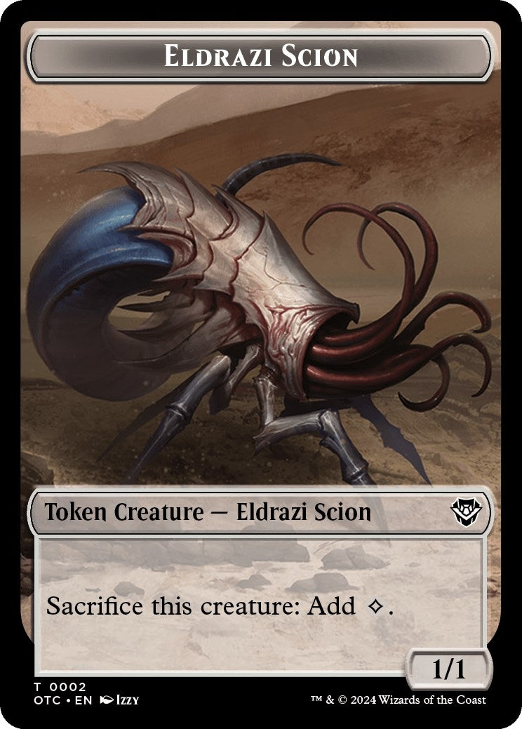 Eldrazi Scion Manifest Double Sided Token (2 // 28) [OTC]