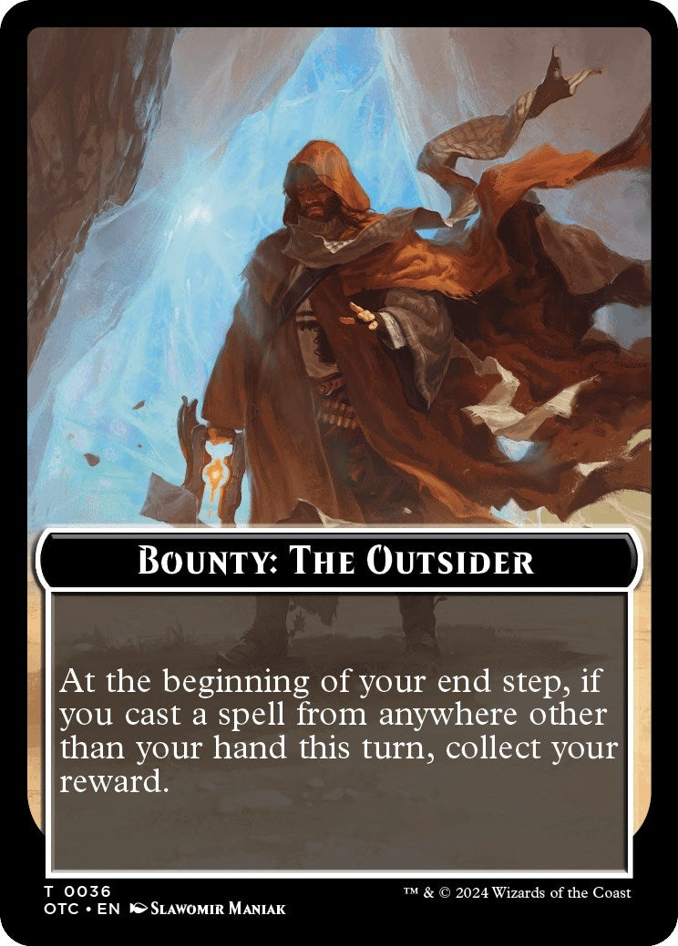 Bounty The Outsider Bounty Rules Double Sided Token (36) [OTC]