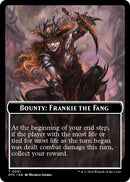 Bounty Frankie the Fang Bounty Rules Double Sided Token (31) [OTC]