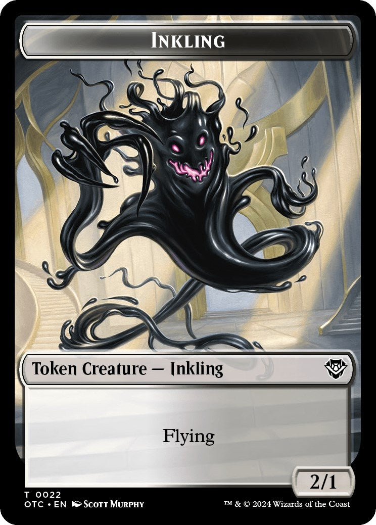 Inkling Treasure Double Sided Token (22 // 18) [OTC]