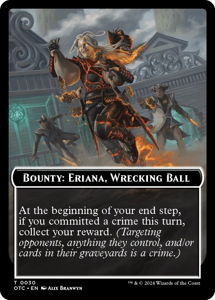 Bounty Eriana Wrecking Ball Bounty Rules Double Sided Token (30) [OTC]