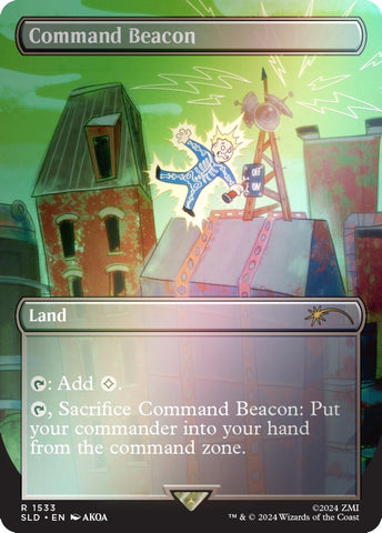 Command Beacon Rainbow Foil (1533) [SLD]
