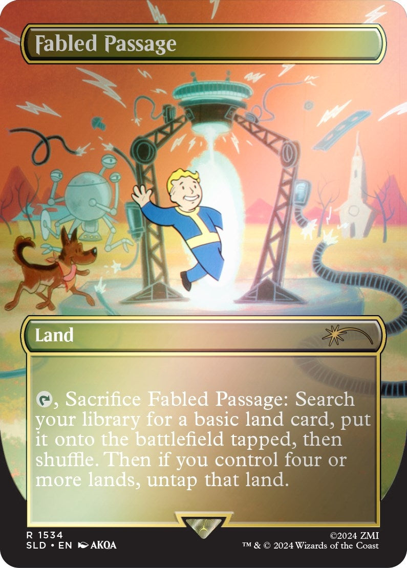Fabled Passage 1534 Rainbow Foil (1534) [SLD]