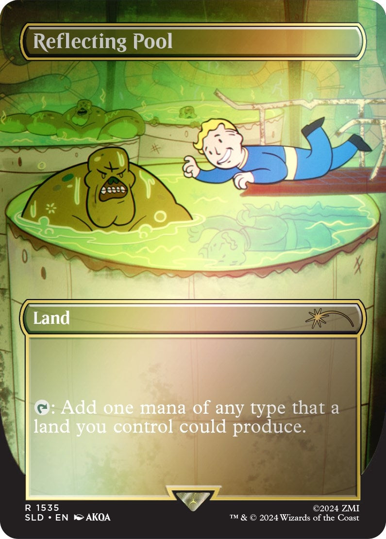 Reflecting Pool Rainbow Foil (1535) [SLD]