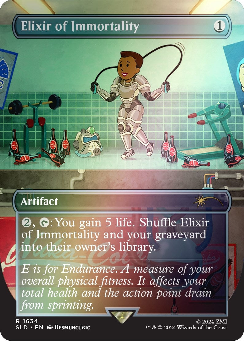 Elixir of Immortality Rainbow Foil (1634) [SLD]