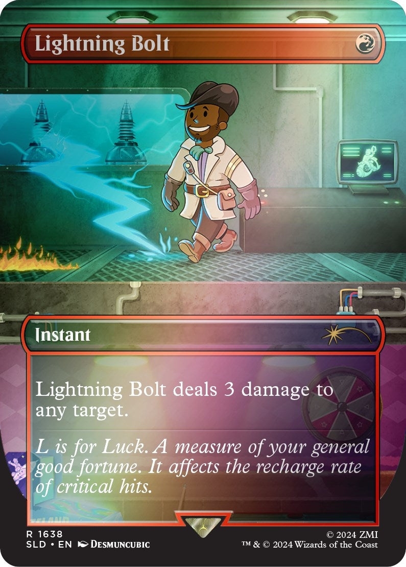 Lightning Bolt 1638 Rainbow Foil (1638) [SLD]