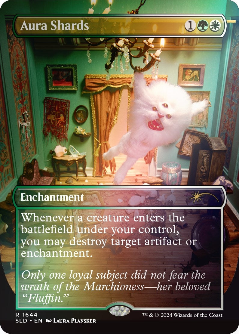 Aura Shards Rainbow Foil (1644) [SLD]