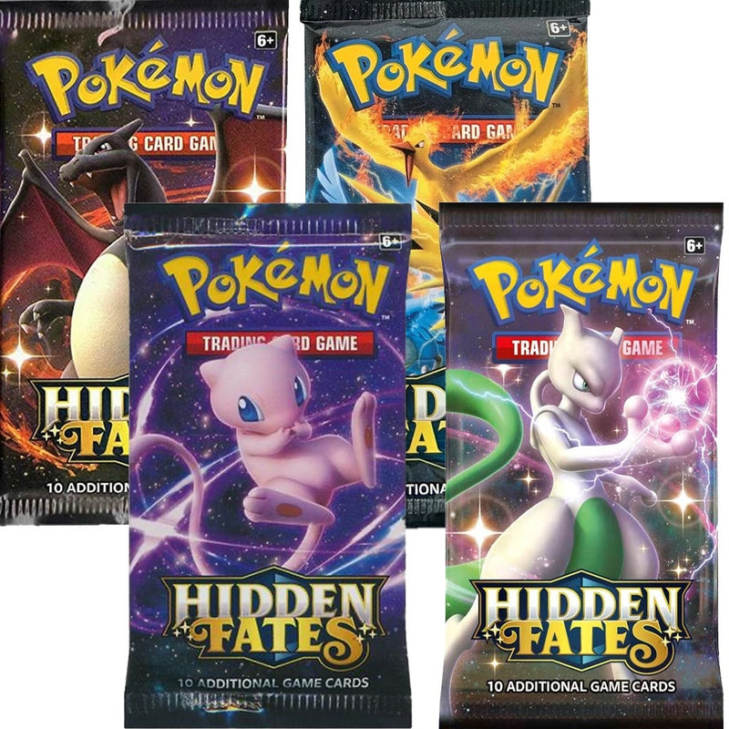 Hidden Fates Booster Pack Art Bundle Set of 4 [HIF]