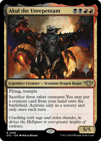 Akul the Unrepentant (189) [PPOTJ]