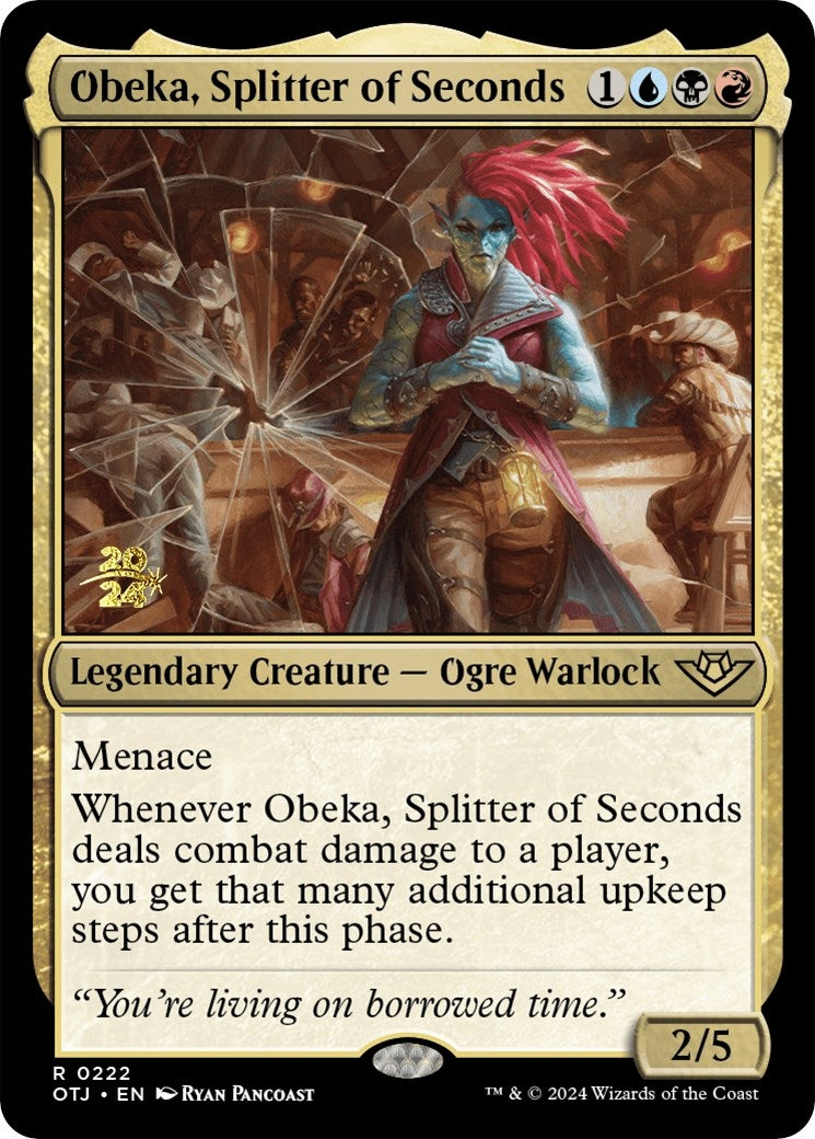 Obeka Splitter of Seconds (222) [PRE]