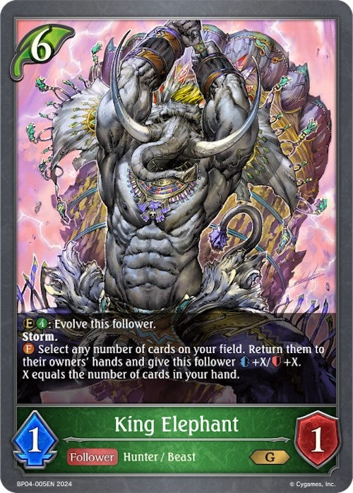 King Elephant (BP04-005EN) [BP04]