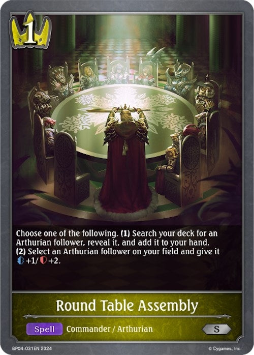 Round Table Assembly (BP04-031EN) [BP04]