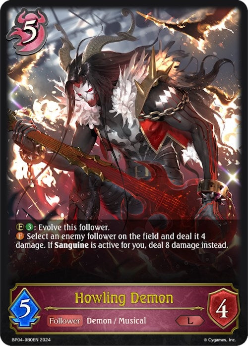 Howling Demon (BP04-080EN) [BP04]