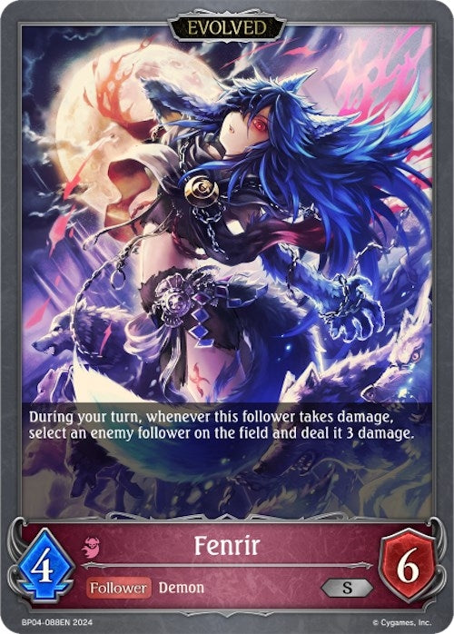 Fenrir Evolved (BP04-088EN) [BP04]