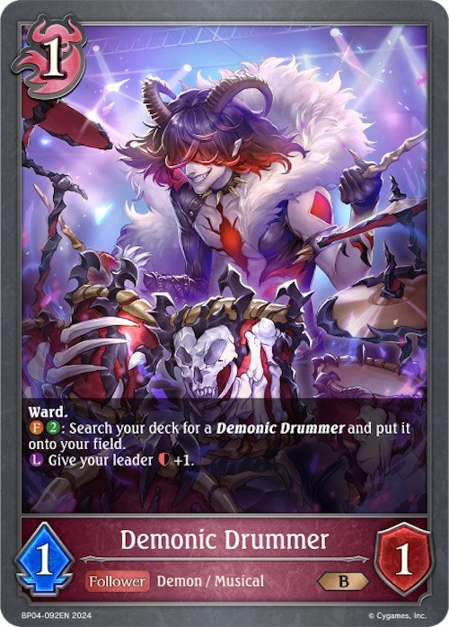 Demonic Drummer (BP04-092EN) [BP04]