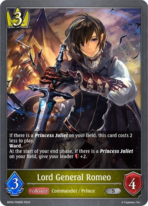 Lord General Romeo P09EN Foil (BP04-P09EN) [BP04]