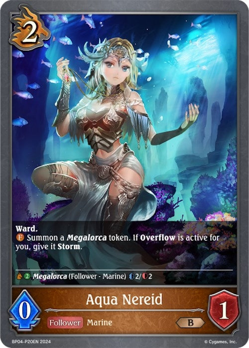 Aqua Nereid P20EN Foil (BP04-P20EN) [BP04]