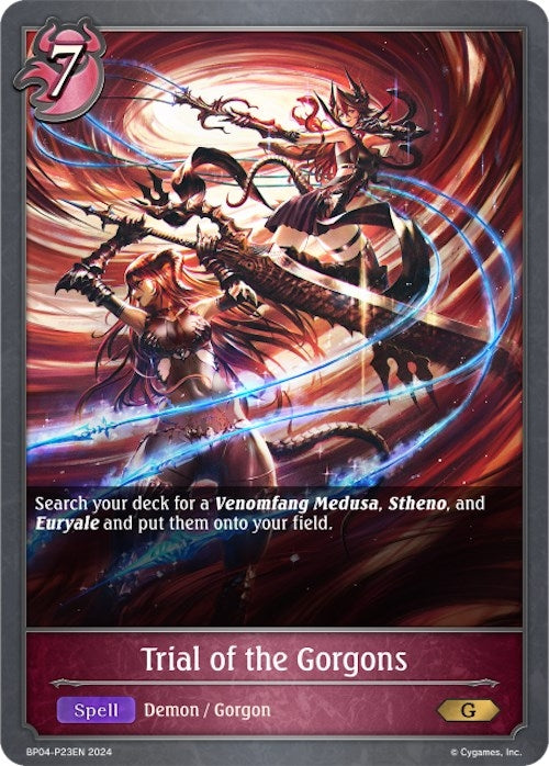 Trial of the Gorgons P23EN Foil (BP04-P23EN) [BP04]