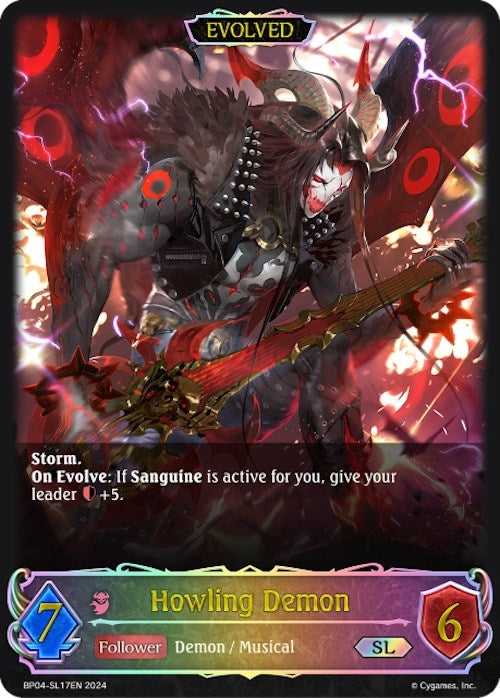 Howling Demon Evolved SL (BP04-SL17EN) [BP04]