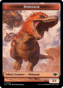 Dinosaur Plot Double Sided Token (9 // 20) [OTJ]