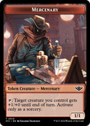 Mercenary Plot Double Sided Token (10 // 20) [OTJ]