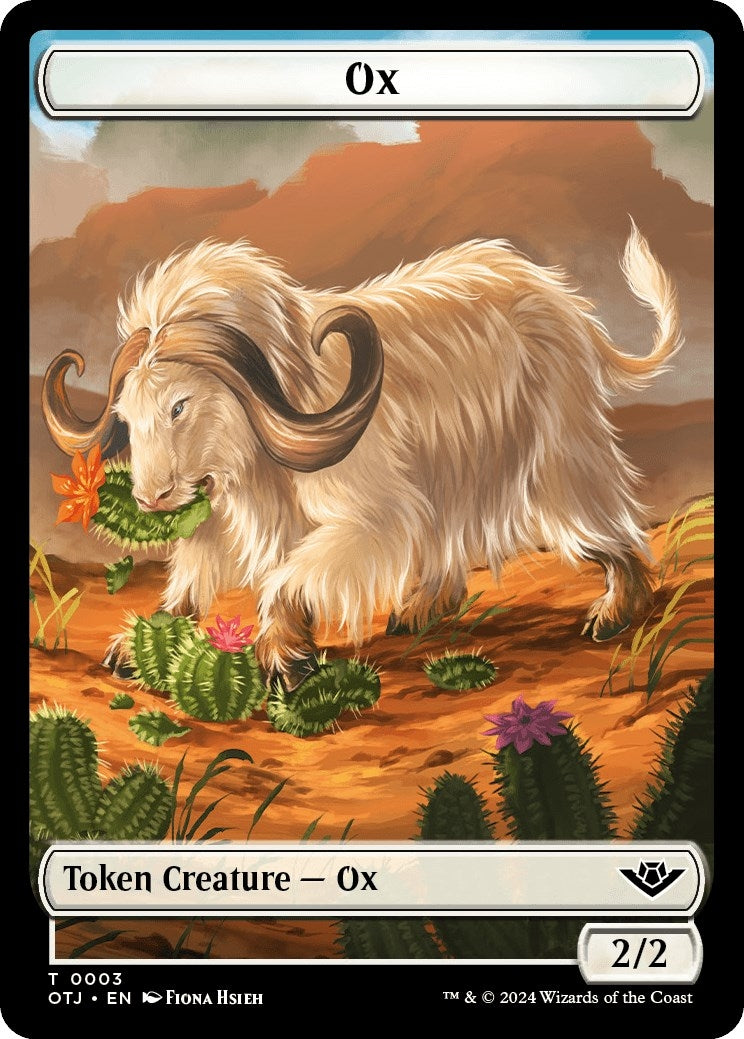Ox Plot Double Sided Token (3 // 20) [OTJ]