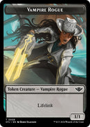Vampire Rogue Plot Double Sided Token (8 // 20) [OTJ]
