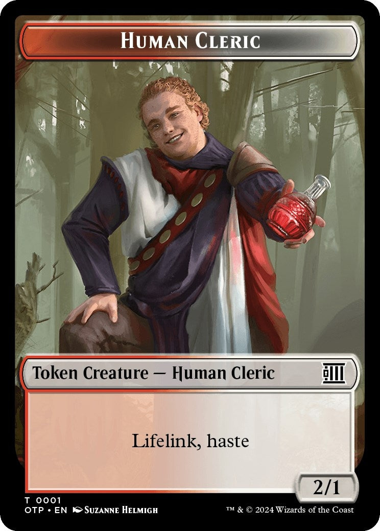 Human Cleric Token (1) [OTP]