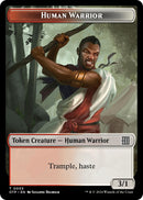 Human Warrior Plot Double Sided Token (3 // 20) [OTP]