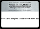 Code Card Temporal Forces Build and Battle Box [TEF]