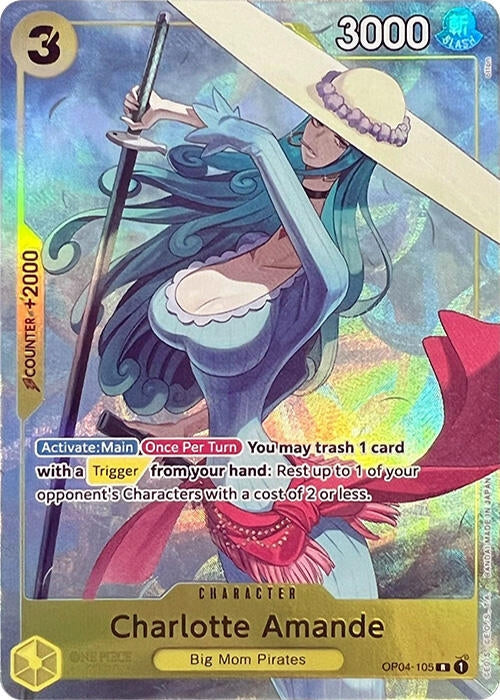 Charlotte Amande Premium Card Collection Best Selection Vol 1 (OP04-105) [OP-PR]