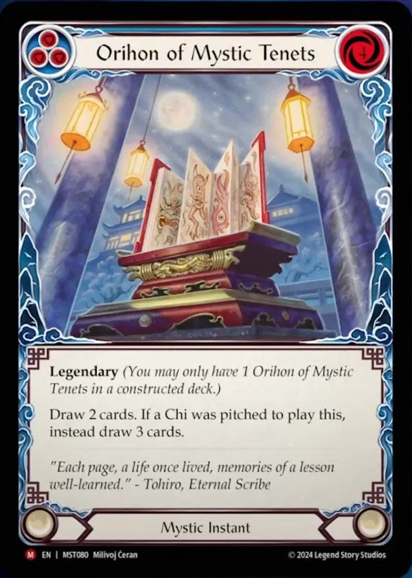 Orihon of Mystic Tenets (MST080) [MST]