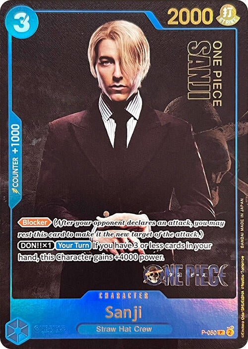 Sanji Premium Card Collection Live Action Edition (P-050) [OP-PR]