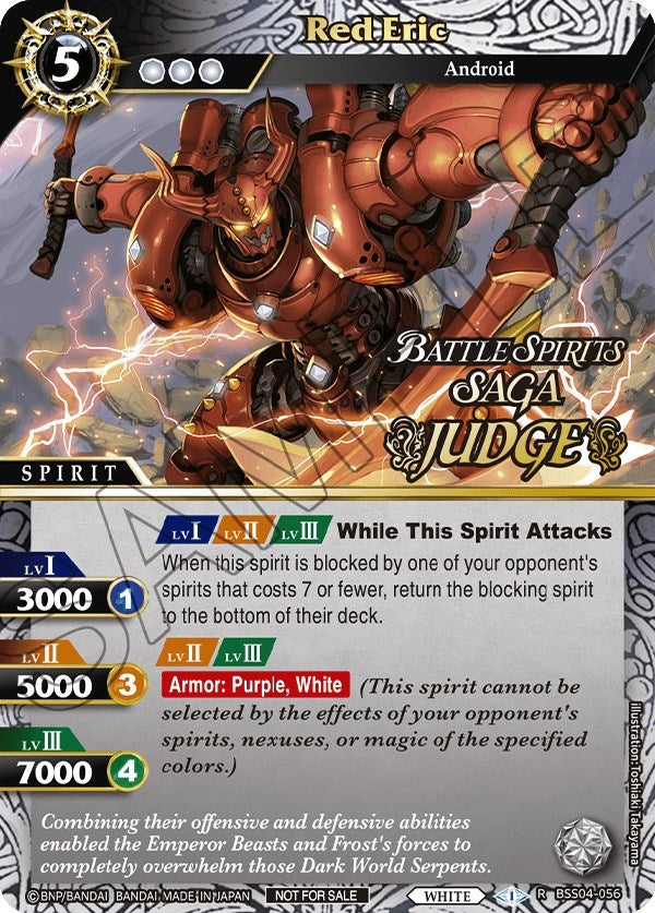 Red Eric Judge Pack 2024 Vol 1 (BSS04-056) [LEP]