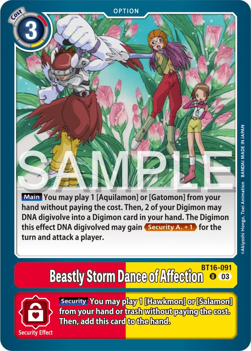 Image for Beastly Storm Dance of Affection [Beginning Observer]