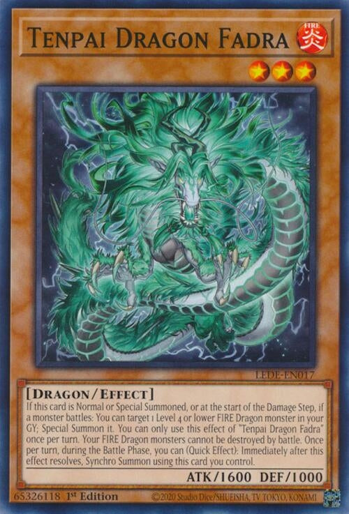Tenpai Dragon Fadra (LEDE-EN017) [LEDE]