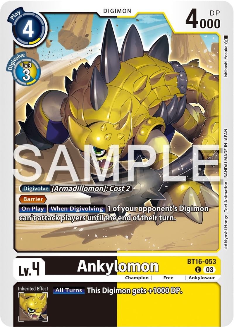Image for Ankylomon [Beginning Observer]