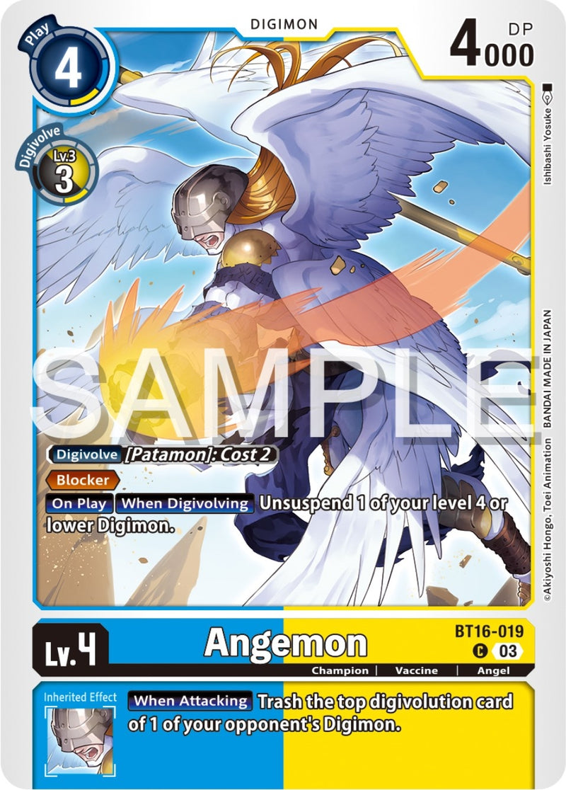 Image for Angemon [Beginning Observer]