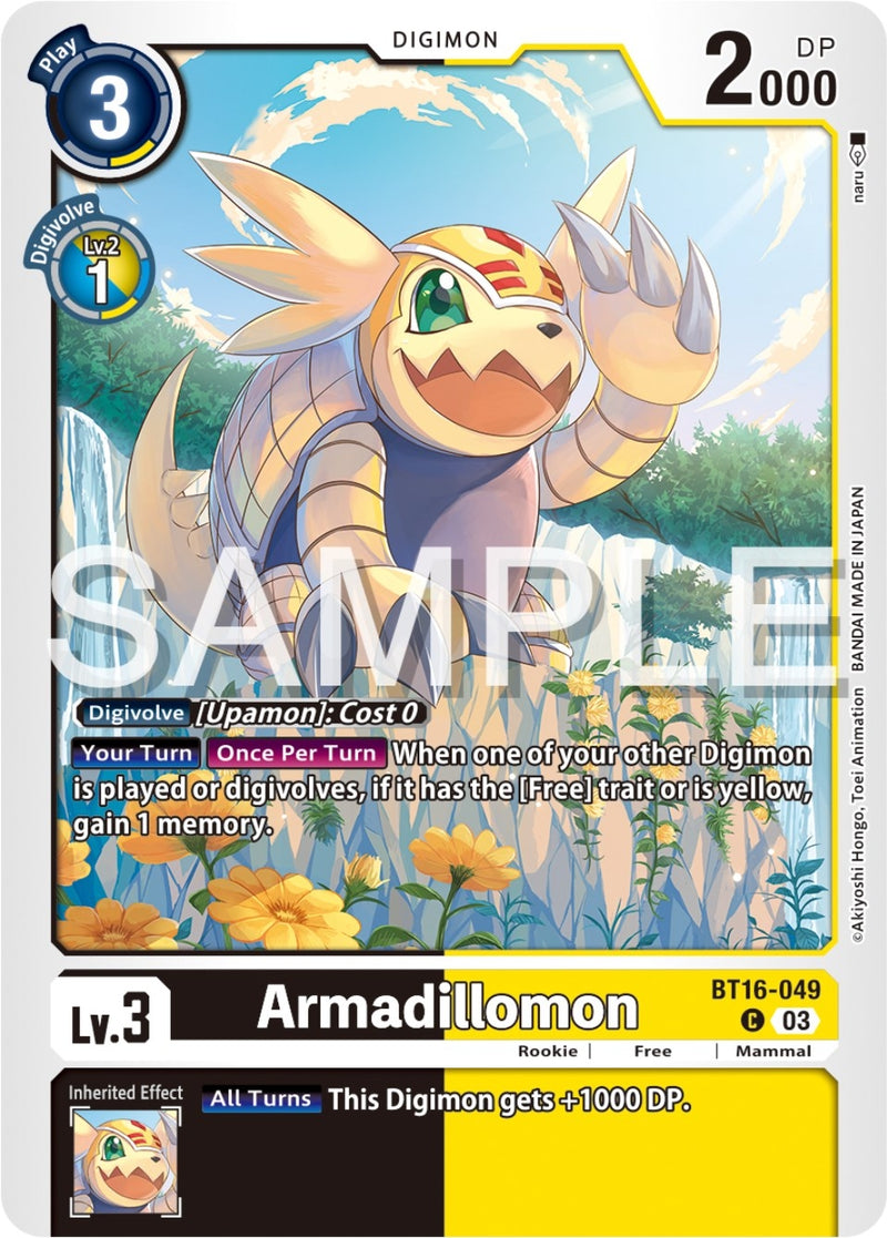 Image for Armadillomon [Beginning Observer]