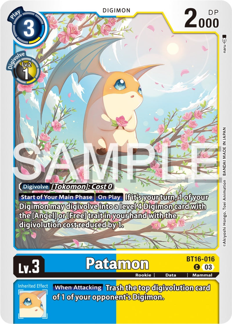 Image for Patamon [Beginning Observer]