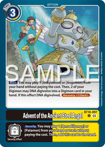 Image for Advent of the Ancient Steel Angel [Beginning Observer]