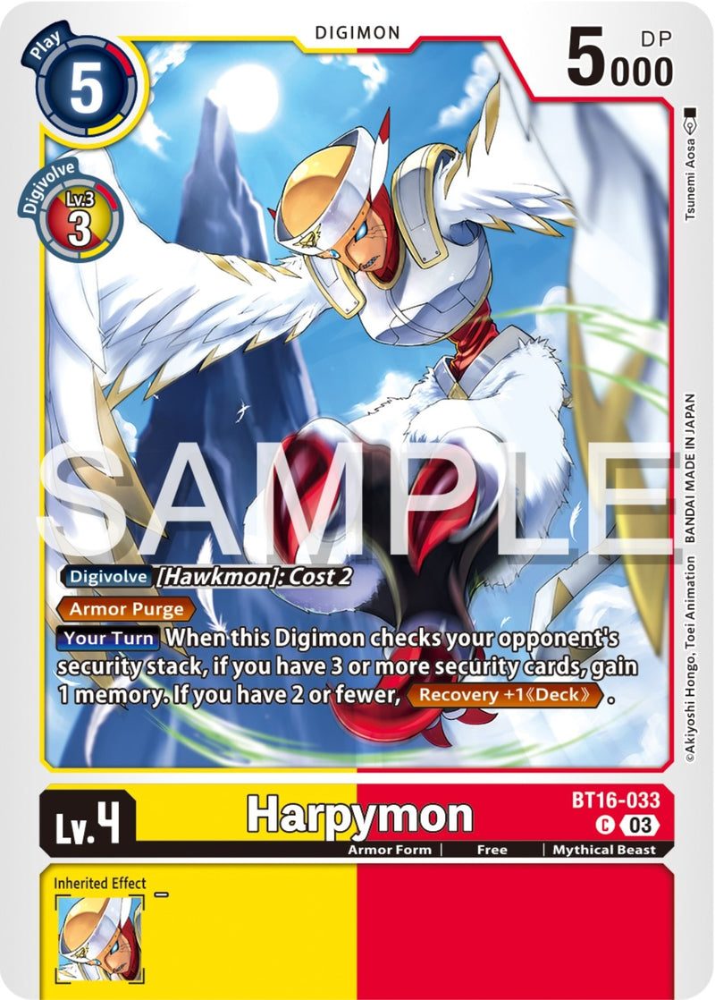 Image for Harpymon [Beginning Observer]