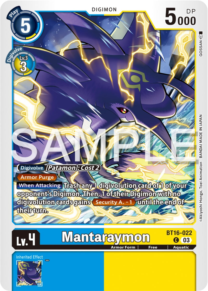 Image for Mantaraymon [Beginning Observer]